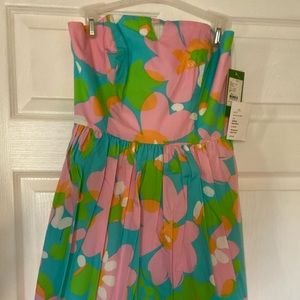 Lilly Pulitzer Sz. 4 Richelle strapless dress